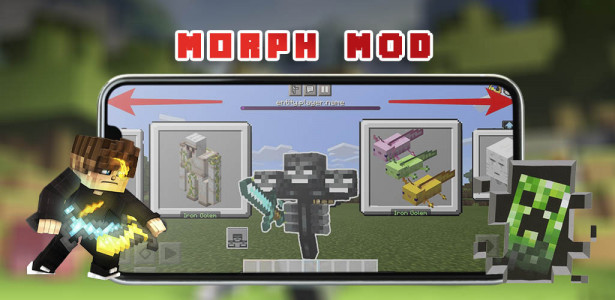 اسکرین شات برنامه Morph Mod for Minecraft PE 5