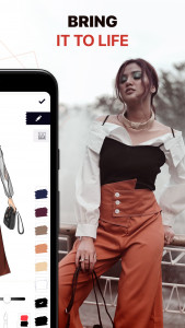 اسکرین شات 2 برنامه Fashion Design Sketches: Style