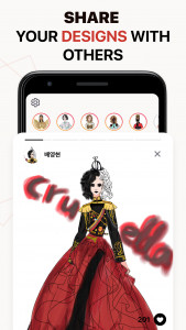 اسکرین شات 8 برنامه Fashion Design Sketches: Style
