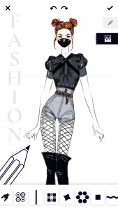 اسکرین شات برنامه Fashion Design Sketches Book 6
