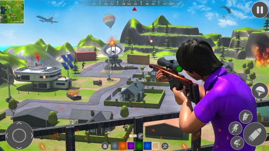 اسکرین شات 4 بازی Fort Battle Squad FPS Shooting