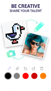 اسکرین شات بازی PixelBook: pixel art, draw and color by number 6