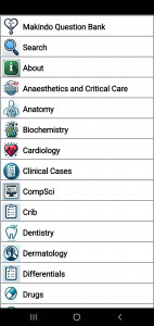 اسکرین شات 4 برنامه Makindo Medical Reference