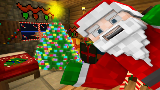 اسکرین شات برنامه Christmas Tree for Minecraft 1