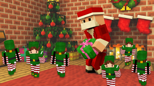 اسکرین شات برنامه Christmas Tree for Minecraft 2