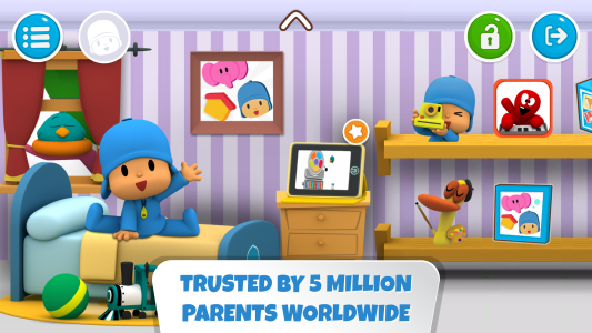 اسکرین شات 1 برنامه PocoyoHouse