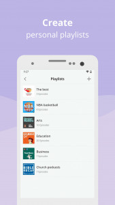 اسکرین شات 7 برنامه Podcast Player App - Podbean