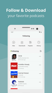 اسکرین شات 4 برنامه Podcast Player App - Podbean