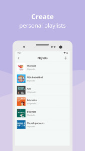 اسکرین شات 6 برنامه Podcast Player App - Podbean