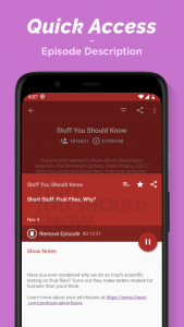 اسکرین شات برنامه Podcast Player 6