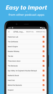 اسکرین شات 3 برنامه Podcast Player