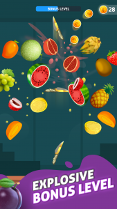اسکرین شات بازی Fruit Cut 2