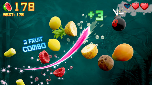 اسکرین شات بازی Fruit Slice 1