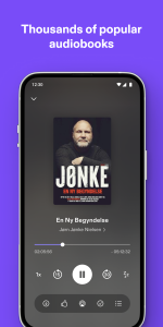 اسکرین شات 3 برنامه Podimo - Podcasts & Audiobooks