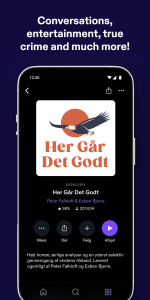 اسکرین شات 5 برنامه Podimo - Podcasts & Audiobooks