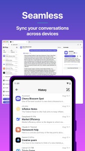 اسکرین شات 8 برنامه Poe - Fast AI Chat