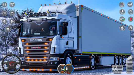 اسکرین شات بازی City Euro Truck Simulator 3d 3