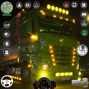 اسکرین شات بازی Truck Parking Truck Game 3d 1