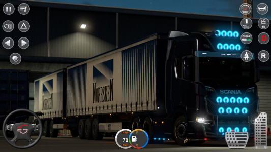 اسکرین شات بازی Truck Parking Truck Game 3d 3