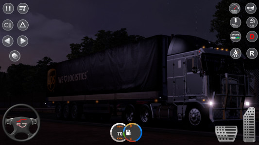 اسکرین شات بازی Truck Parking Truck Game 3d 4
