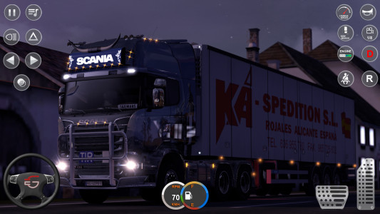 اسکرین شات بازی Truck Parking Truck Game 3d 2