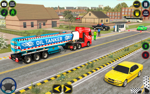 اسکرین شات 6 بازی Oil Tanker Transport Game 3D