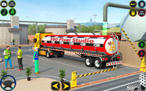 اسکرین شات 1 بازی Oil Tanker Transport Game 3D