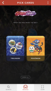 اسکرین شات برنامه Pokémon TCG Card Dex 2