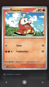 اسکرین شات برنامه Pokémon TCG Card Dex 5