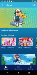 اسکرین شات برنامه Pokémon TV 4