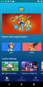 اسکرین شات برنامه Pokémon TV 1