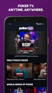 اسکرین شات برنامه PokerGO: Stream Poker TV 1