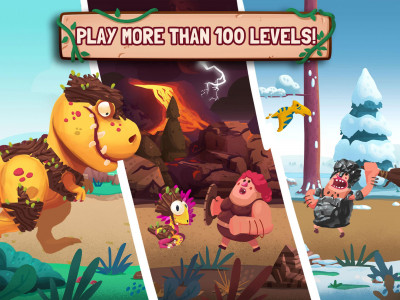 اسکرین شات 4 بازی Dino Bash: Dinosaur Battle