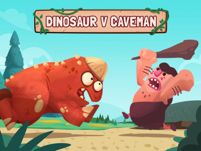 اسکرین شات 1 بازی Dino Bash: Dinosaur Battle