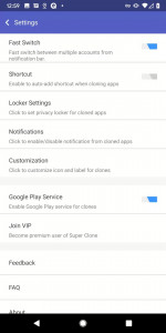 اسکرین شات برنامه Super Clone: Multiple Accounts 6