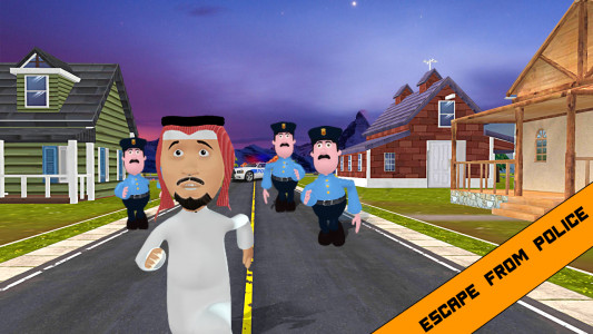 اسکرین شات برنامه Police car chase: cops chase smash car police game 4