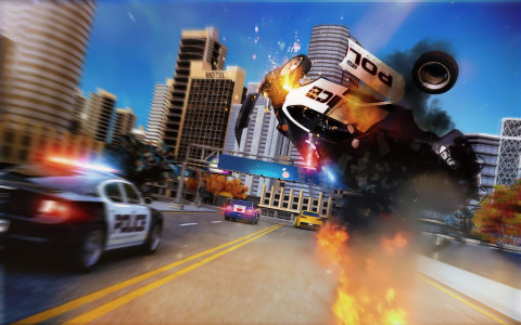 اسکرین شات بازی Police Chase Escape Mission 3