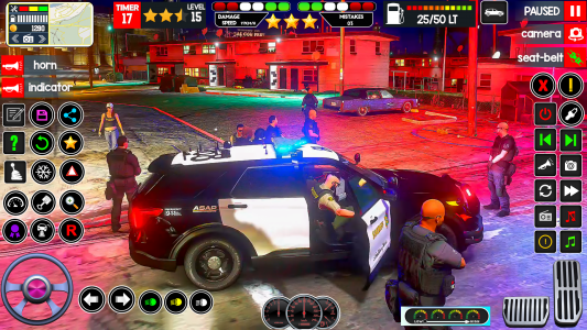 اسکرین شات 1 بازی Police Simulator: Car Games