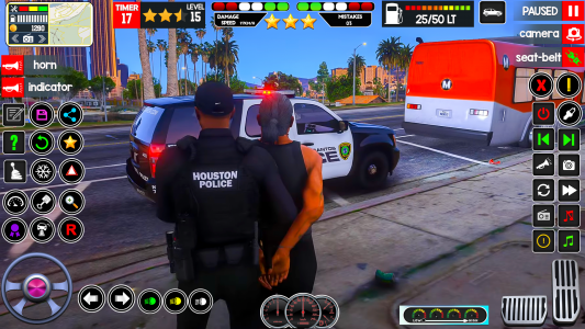 اسکرین شات 4 بازی Police Simulator: Car Games