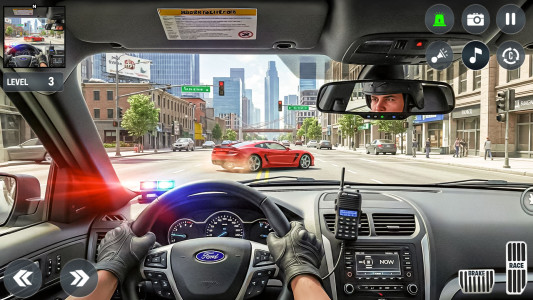 اسکرین شات 5 بازی US Police City Car Chase Games
