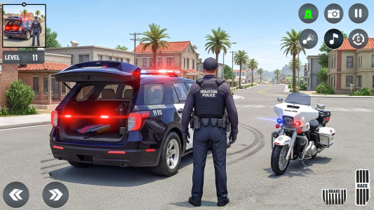 اسکرین شات 3 بازی US Police City Car Chase Games