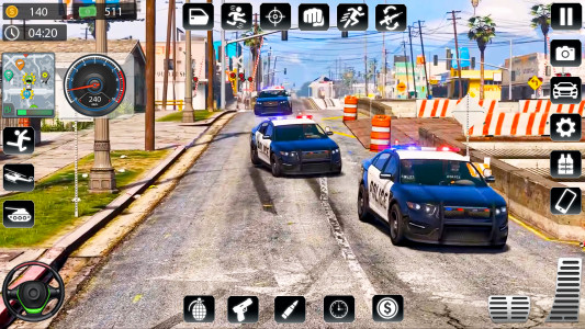 اسکرین شات بازی Police Car Chase Thief Games 2