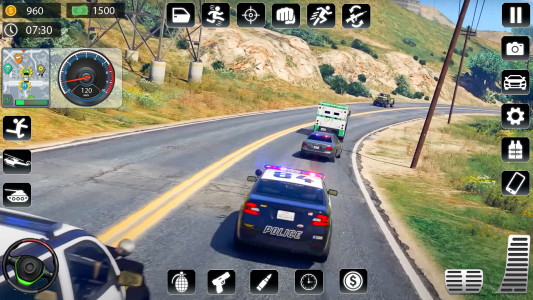 اسکرین شات بازی Police Car Chase Thief Games 4