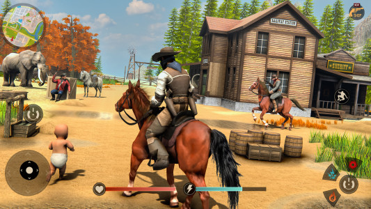 اسکرین شات 8 بازی Gangster Crime Gun Cowboy Game