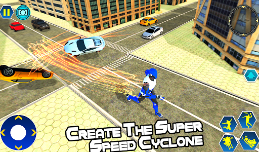 اسکرین شات برنامه Police Cop Robot Hero: Police Speed Robot games 3D 6