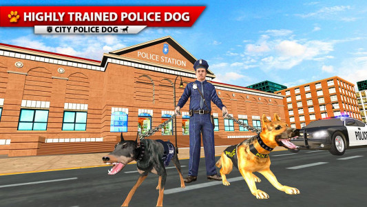 اسکرین شات بازی City Police Dog 3D Simulator 5