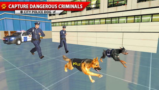 اسکرین شات بازی City Police Dog Simulator, 3D Police Dog Game 2020 4