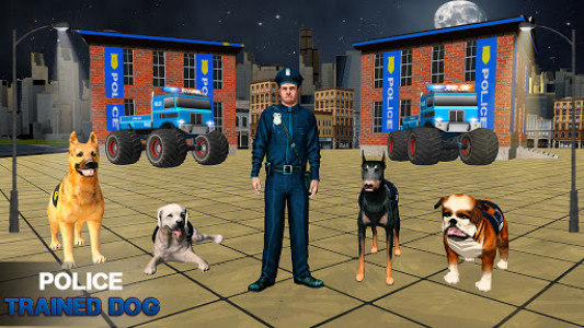 اسکرین شات بازی City Police Dog Simulator, 3D Police Dog Game 2020 2