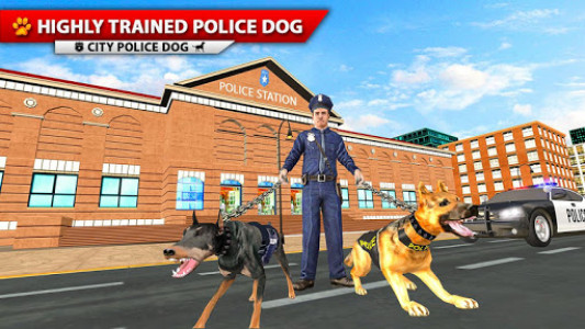 اسکرین شات بازی City Police Dog Simulator, 3D Police Dog Game 2020 5