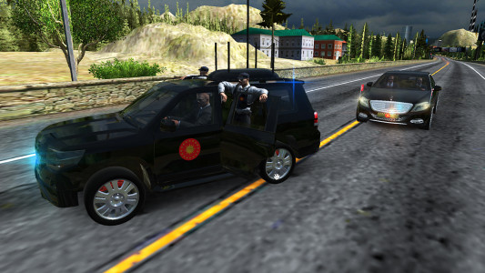 اسکرین شات بازی President Police Car Convoy 2